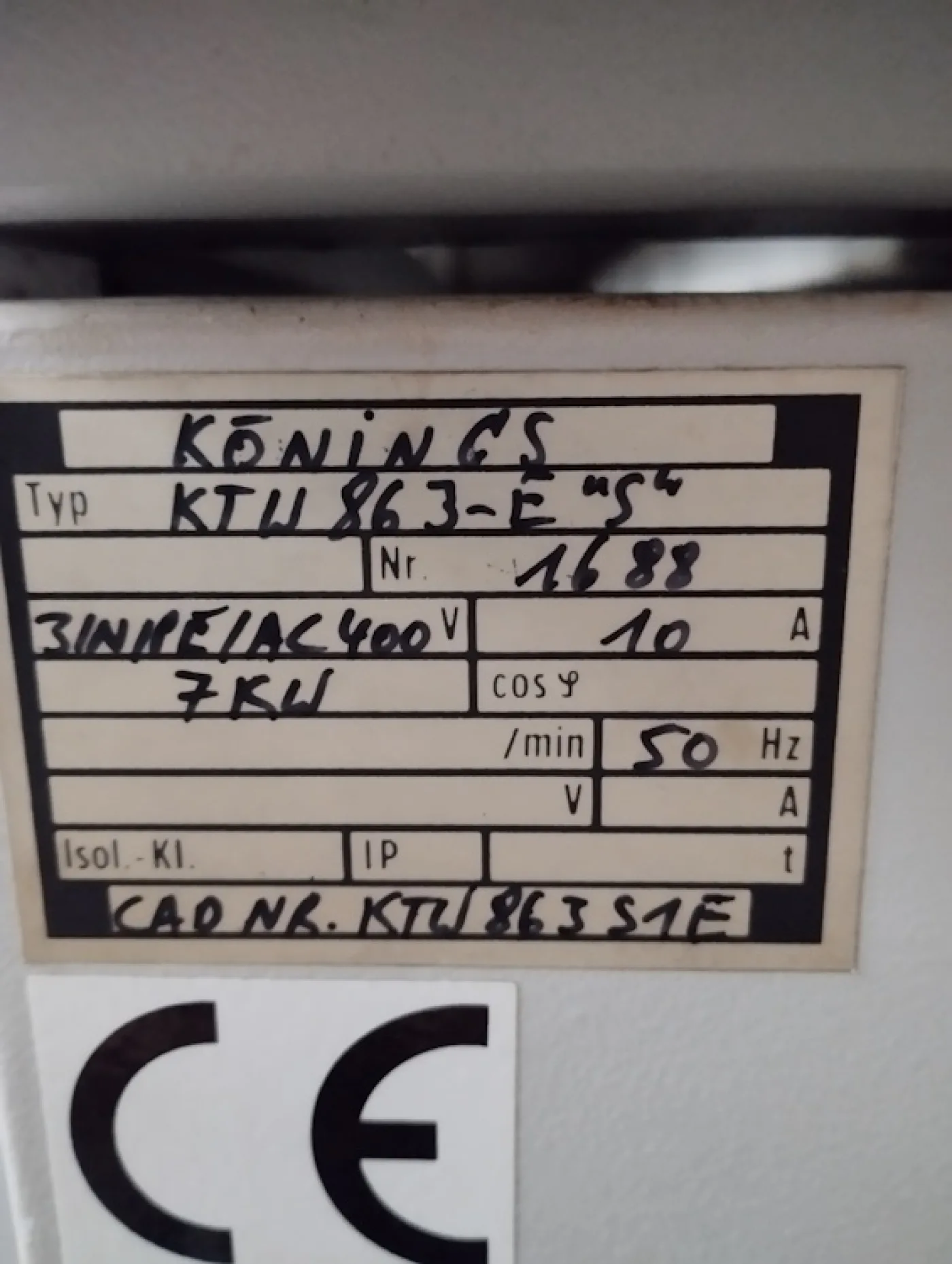 Druckplattenentwicklungsmaschine Koenings KTW 863 ES - 7