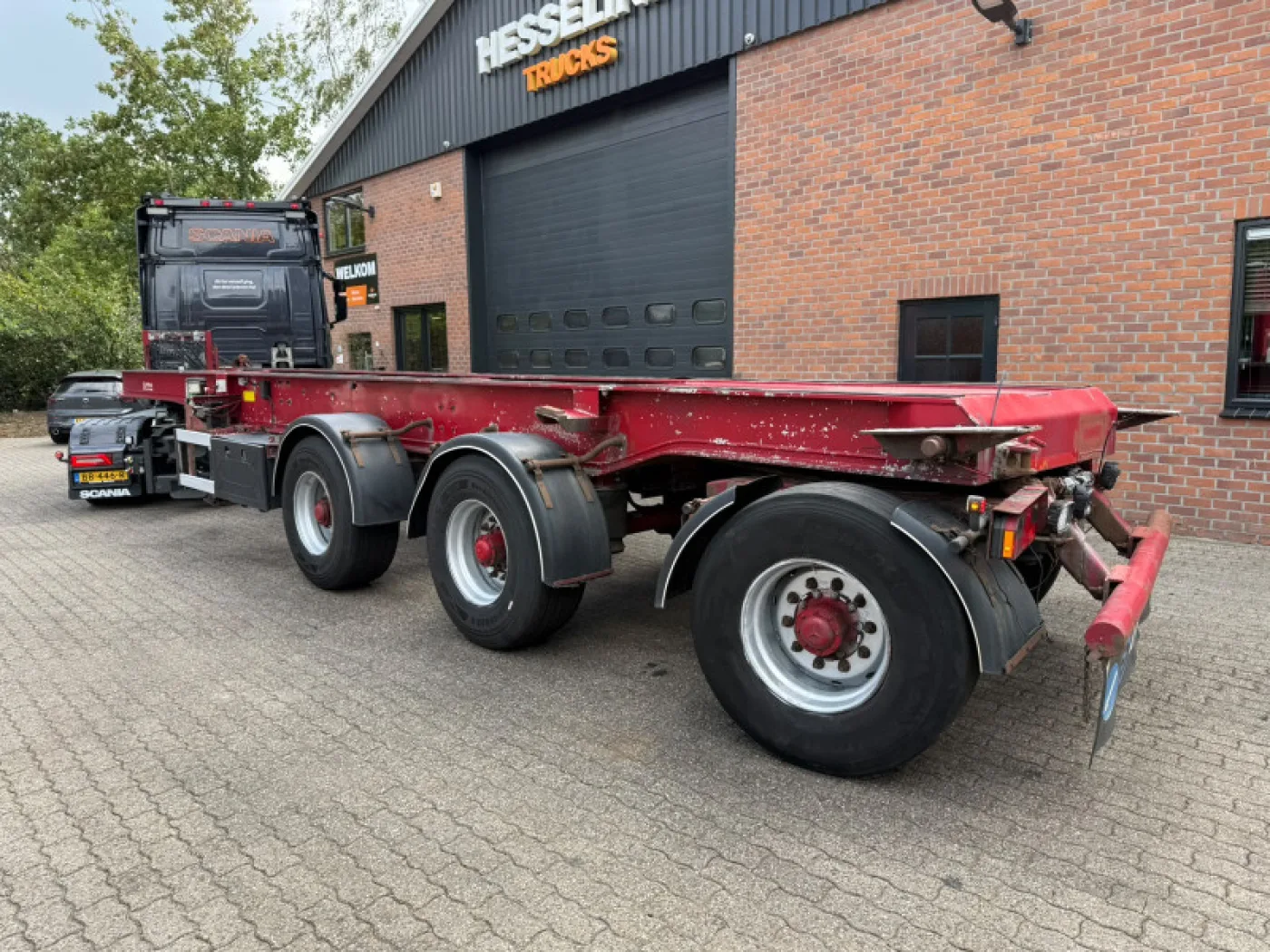 Bulthuis TATA 23 Dump Truck Chassis AS-1 Lift Axle AS-3 Steering Axle Self-Lubricating System €3,900 - 4