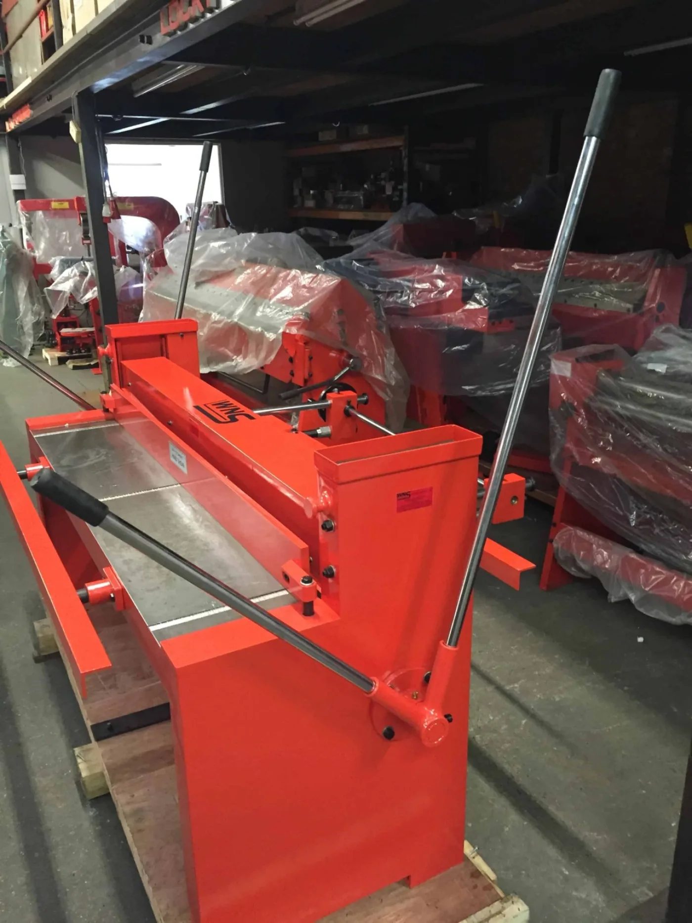 WNS Lever Guillotine 1500mm x 1.5mm Capacity - WNS - W. Neal Services Ltd - 3