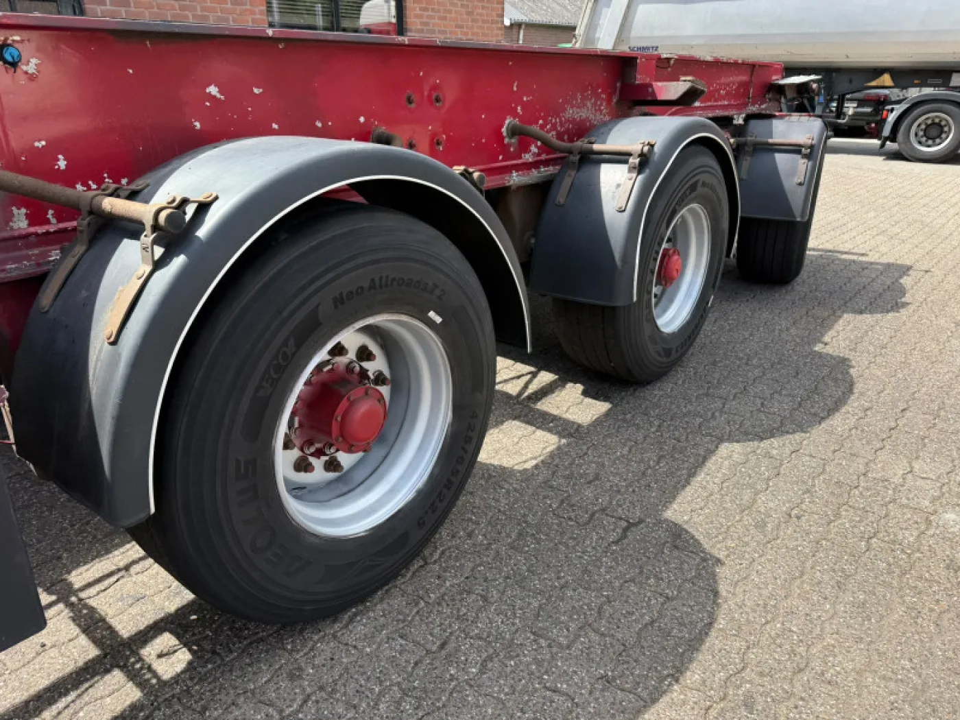 Bulthuis TATA 23 Dump Truck Chassis AS-1 Lift Axle AS-3 Steering Axle Self-Lubricating System €3,900 - 8