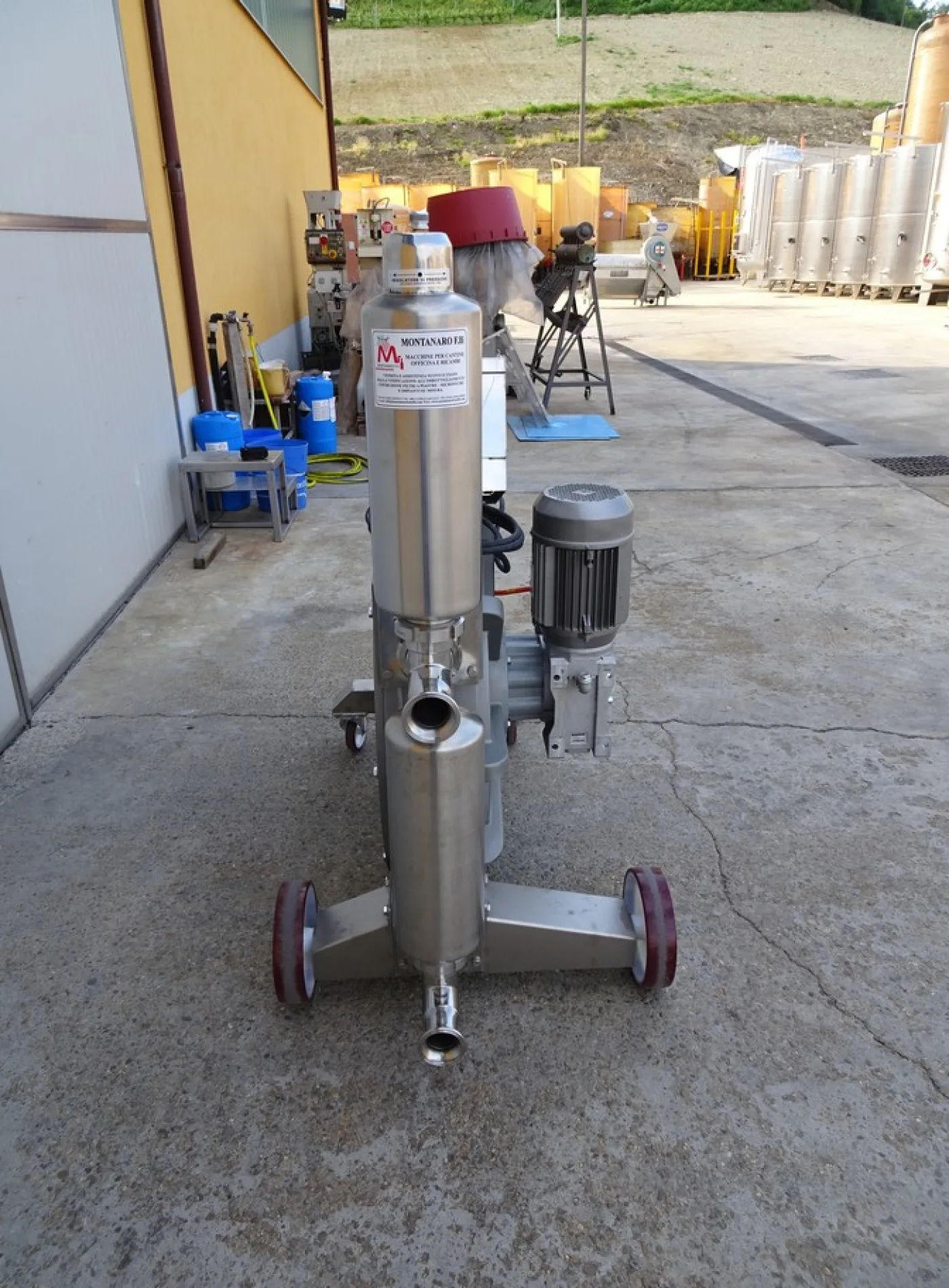 PERISTALTIC PUMP MORI MODEL AS 200, NEW MACHINE - 7