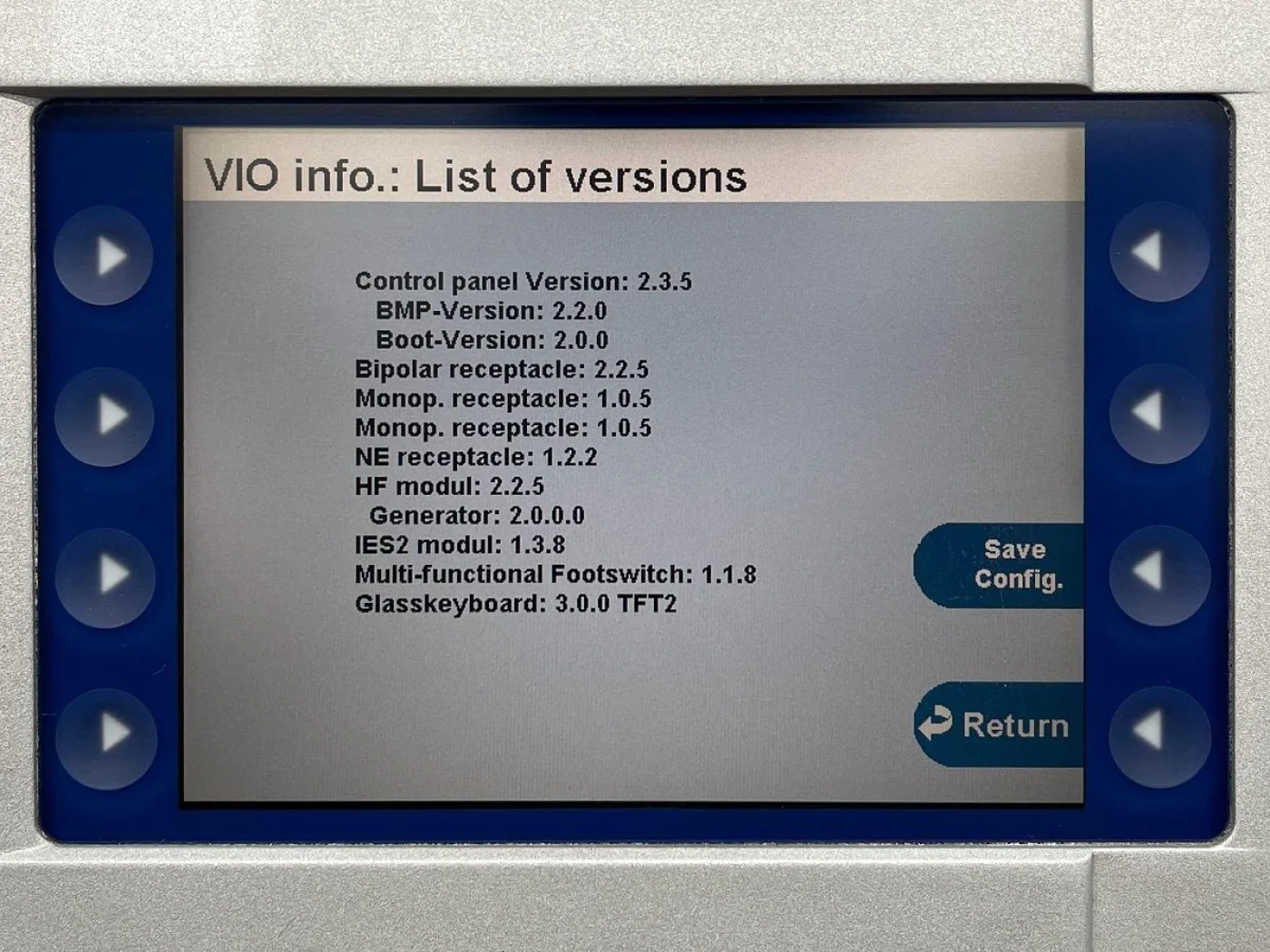 Erbe VIO 300D Includes Foot Switch, Erbe IES 2 Pump and ERBE user manual - 8