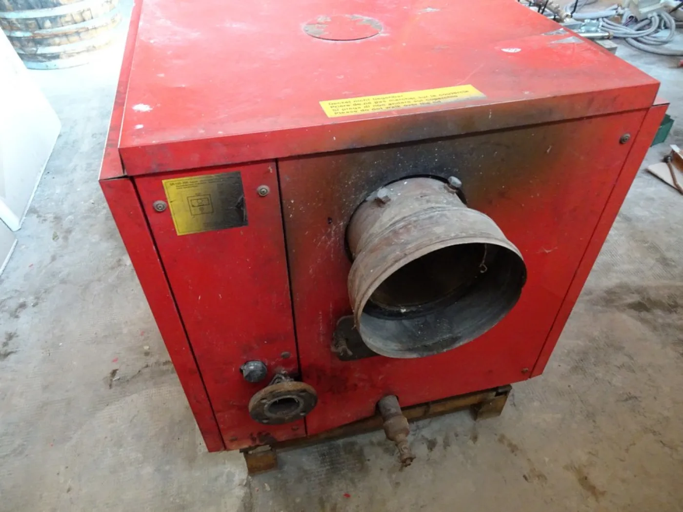 BOILER HOVAL SR PLUS 250KW LOW PRESSURE, USED EQUIPMENT - 6