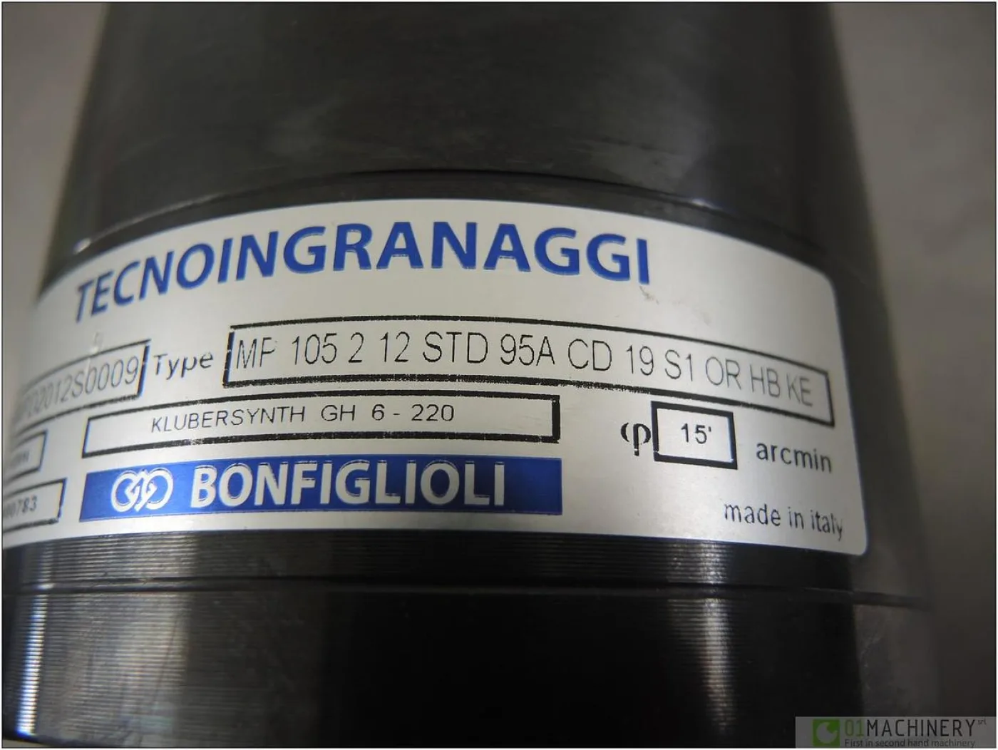 2014 TECNOINGRANAGGI/BONFIGLIOLI STD95ACD19S1ORHBKE AI1548 - 5