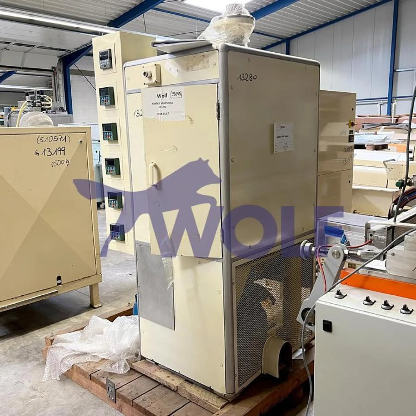 Scheibentemperiermaschine AASTED - Type AT-1500 - 2