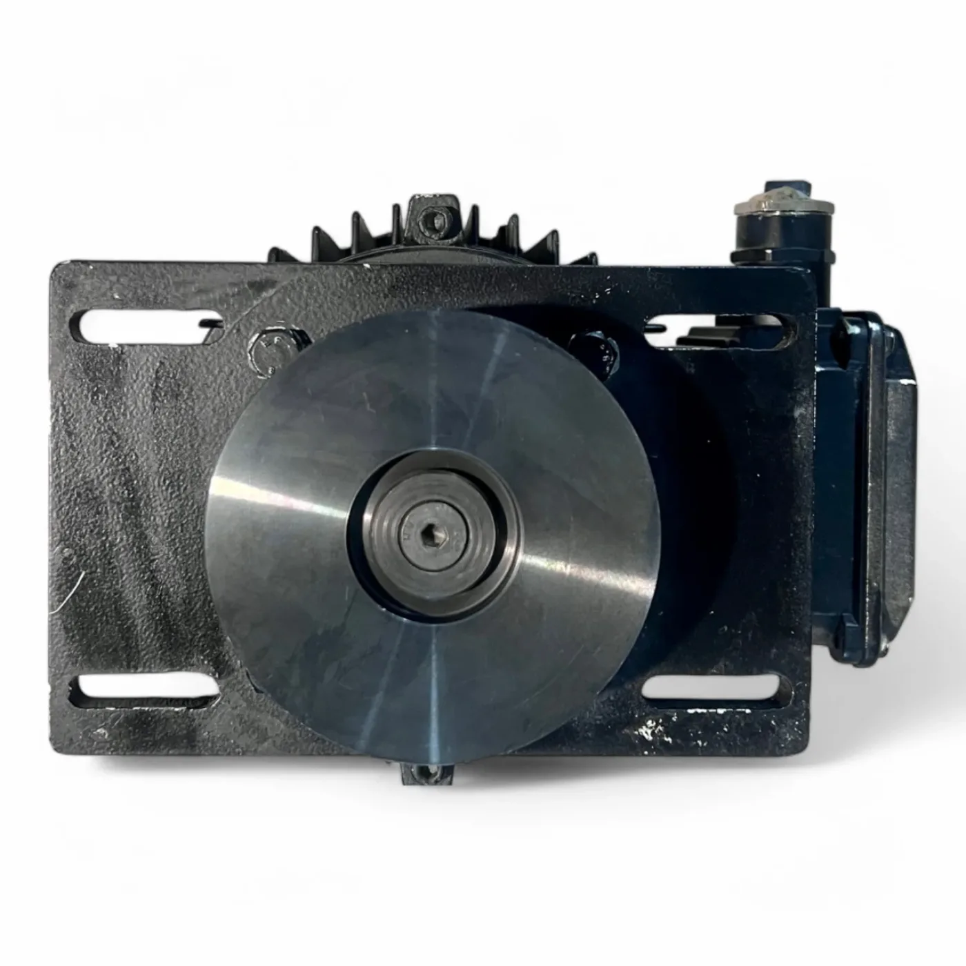 HOLZMA Vorritz-Motor Elektromotor 2,2 kW 230/400 V – Typ 90L – mit Flansch und Riemenscheibe – Original für HPP HPL Plattensägen Art.-Nr. 4075010475 - 4