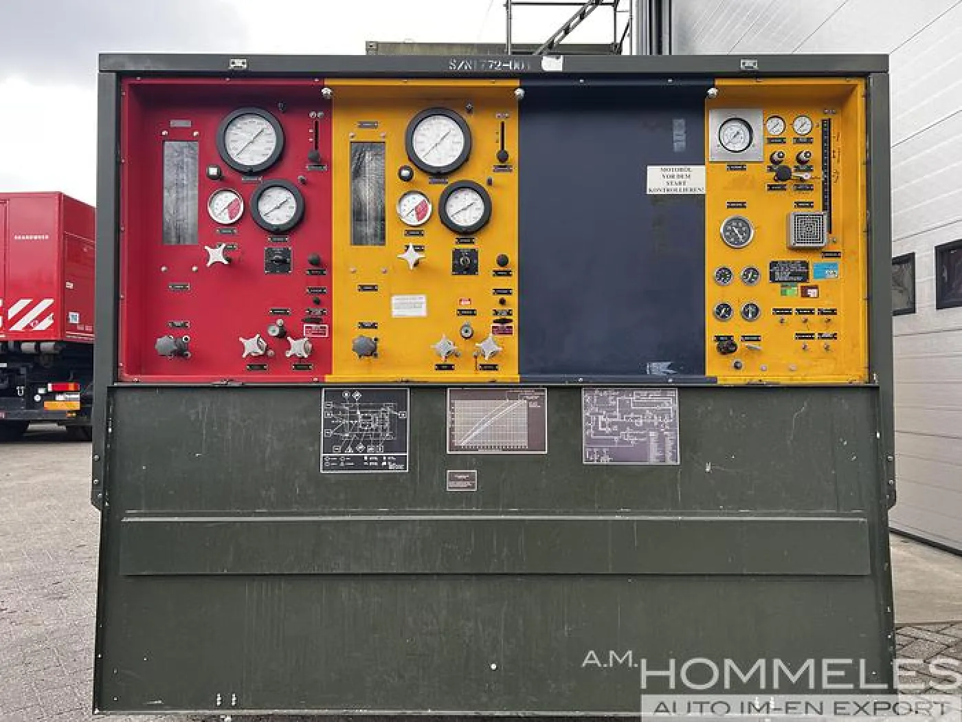Test Stand Hydraulic Portable Dual System Diesel - 6