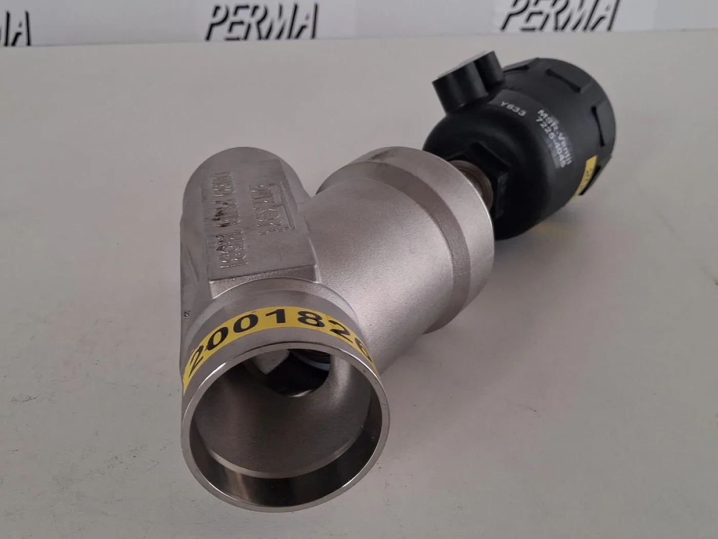 Bürkert 2000B Pneumatisches Schrägsitzventil DN50 PTFE Edelstahl - 3
