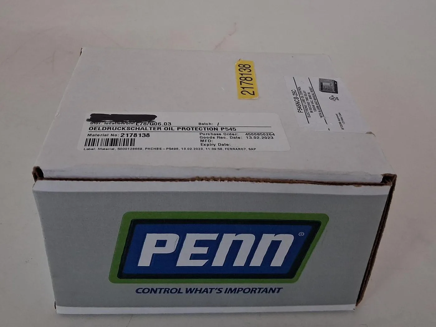 PENN P545 Lube Oil Protection Controller - 5