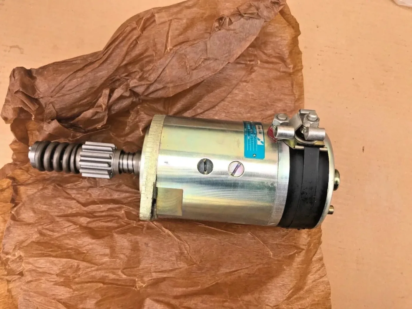Startmotor - 24 volt - benzine - 4
