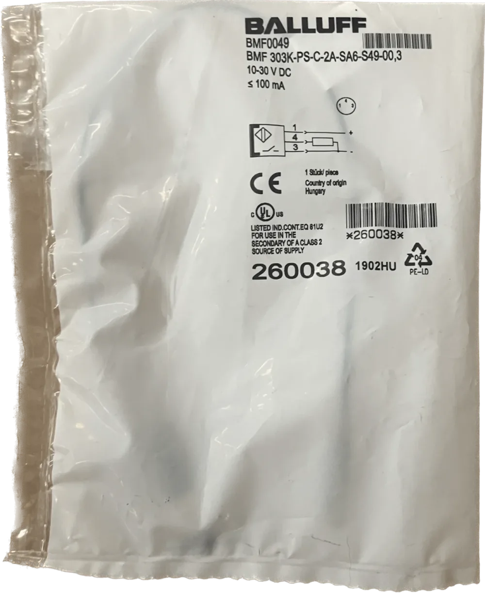 BALLUFF Magnetfeld-Sensoren für mehrere Nutformen BMF 303K-PS-C-2A-SA6-S49-00,3
