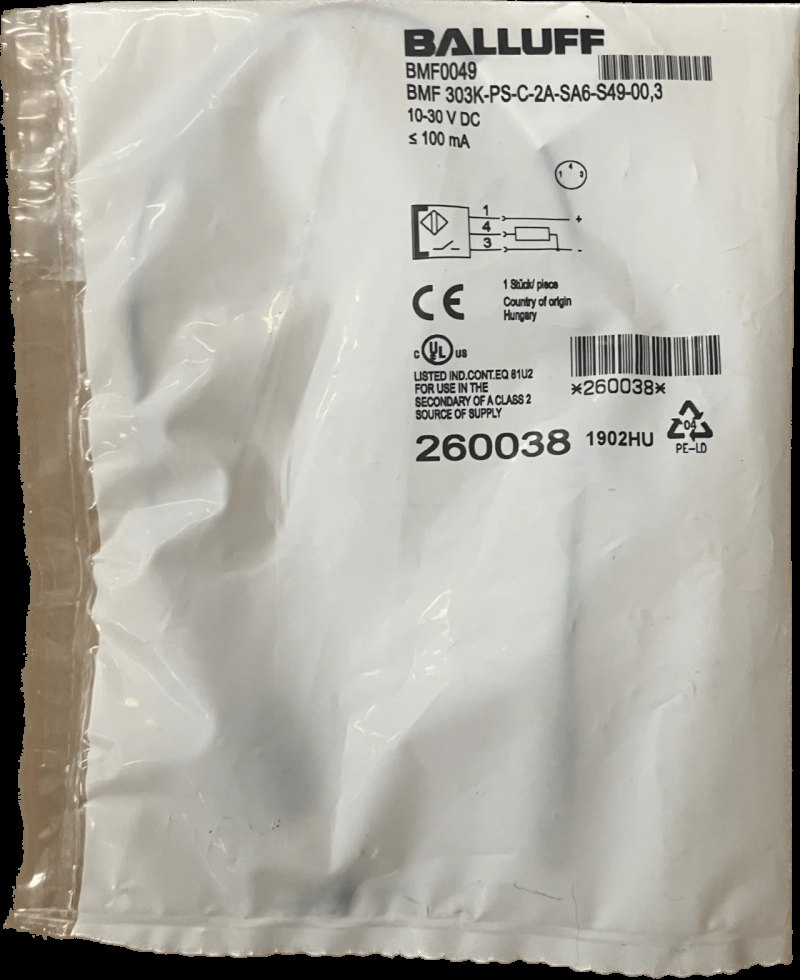 BALLUFF Magnetfeld-Sensoren für mehrere Nutformen BMF 303K-PS-C-2A-SA6-S49-00,3