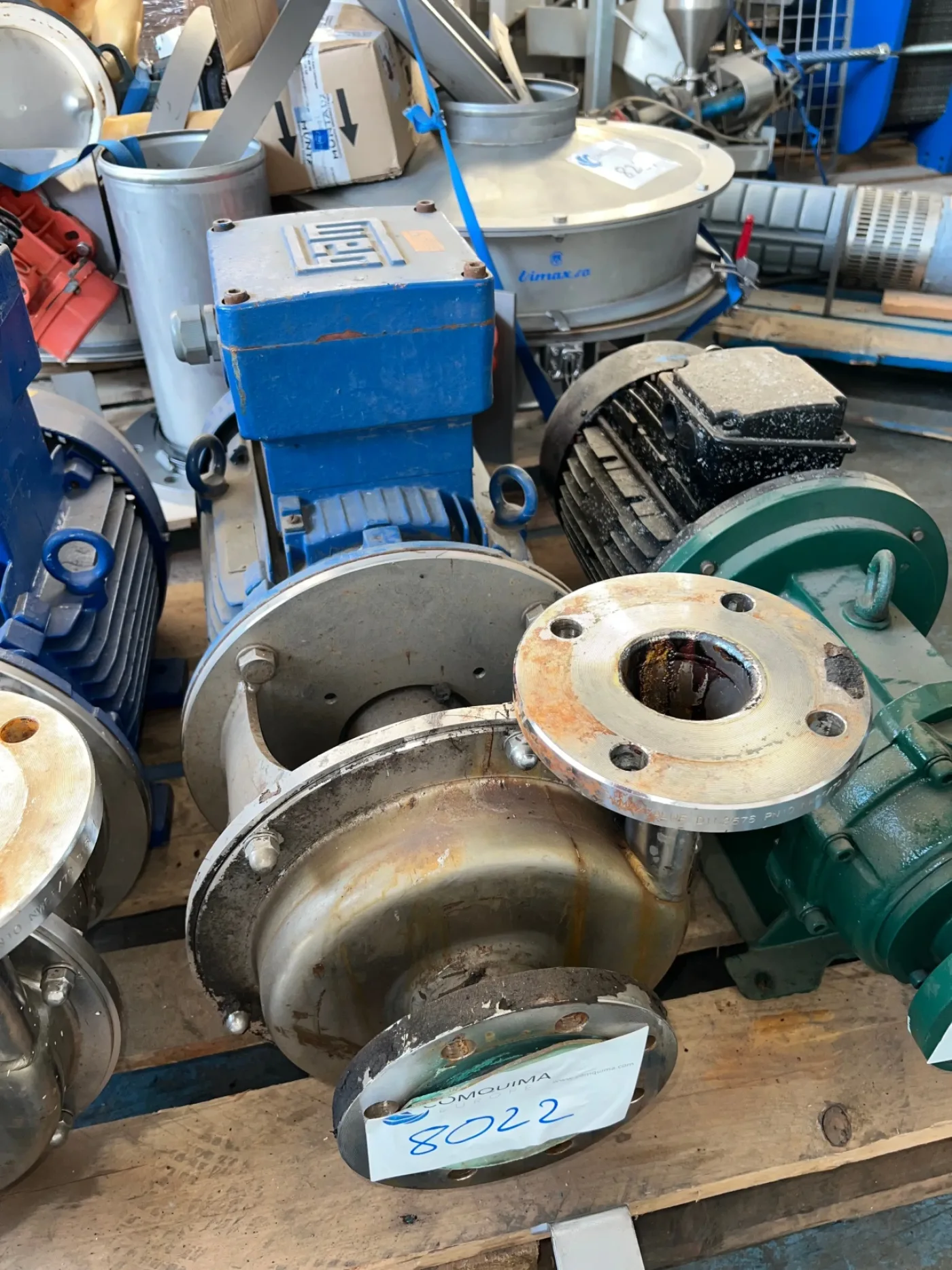USED 11 kW STAINLESS STEEL CENTRIFUGAL PUMP - 1