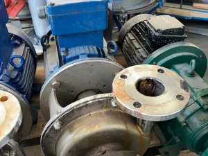 USED 11 kW STAINLESS STEEL CENTRIFUGAL PUMP