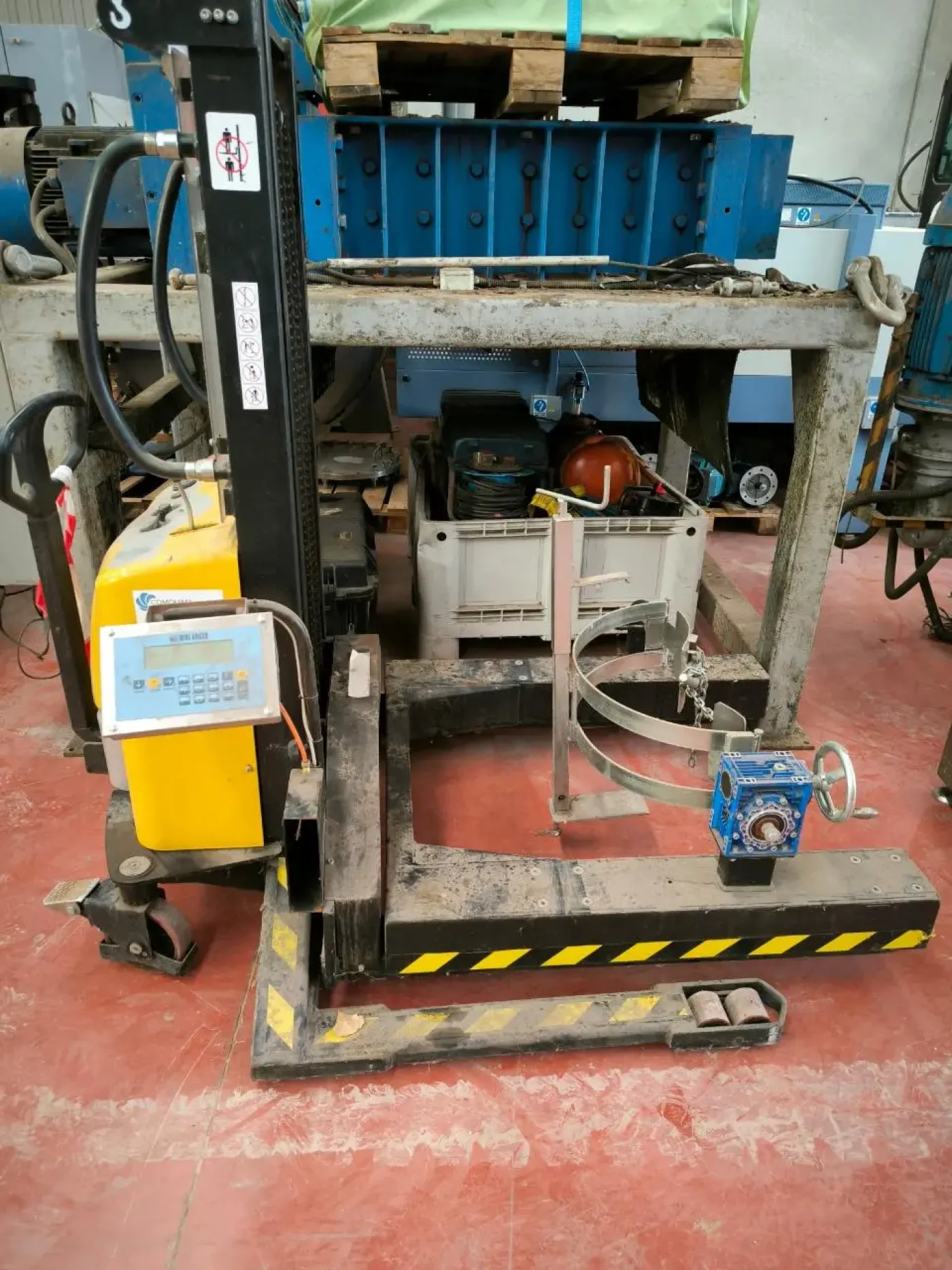 NOVODINAMICA 16007-BP SEMI-AUTOMATIC DRUM TURNER-STACKER - 1