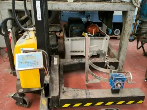 NOVODINAMICA 16007-BP SEMI-AUTOMATIC DRUM TURNER-STACKER