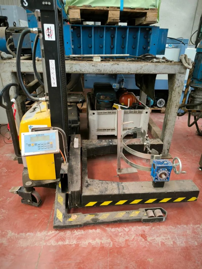 NOVODINAMICA 16007-BP SEMI-AUTOMATIC DRUM TURNER-STACKER