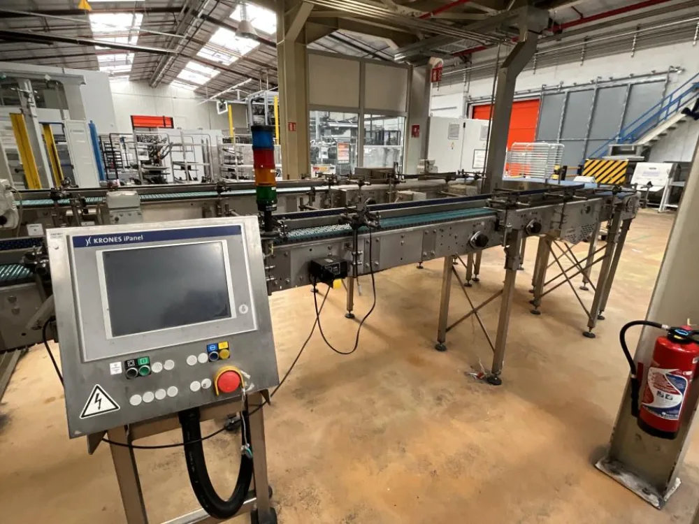 2015 Krones Krones 420mm Conveyor Belt from Case Packer to Palletiser - Line 5