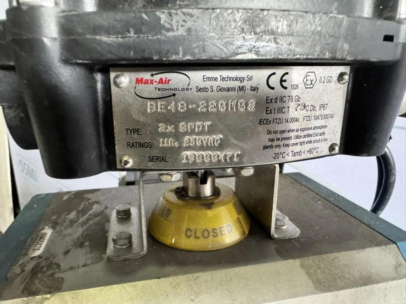 2019 EVAC / Max-Air Technology Pneumatic actuated ball valve - 6
