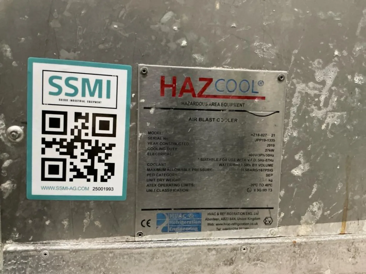 HAZcool Air blast cooler - 3