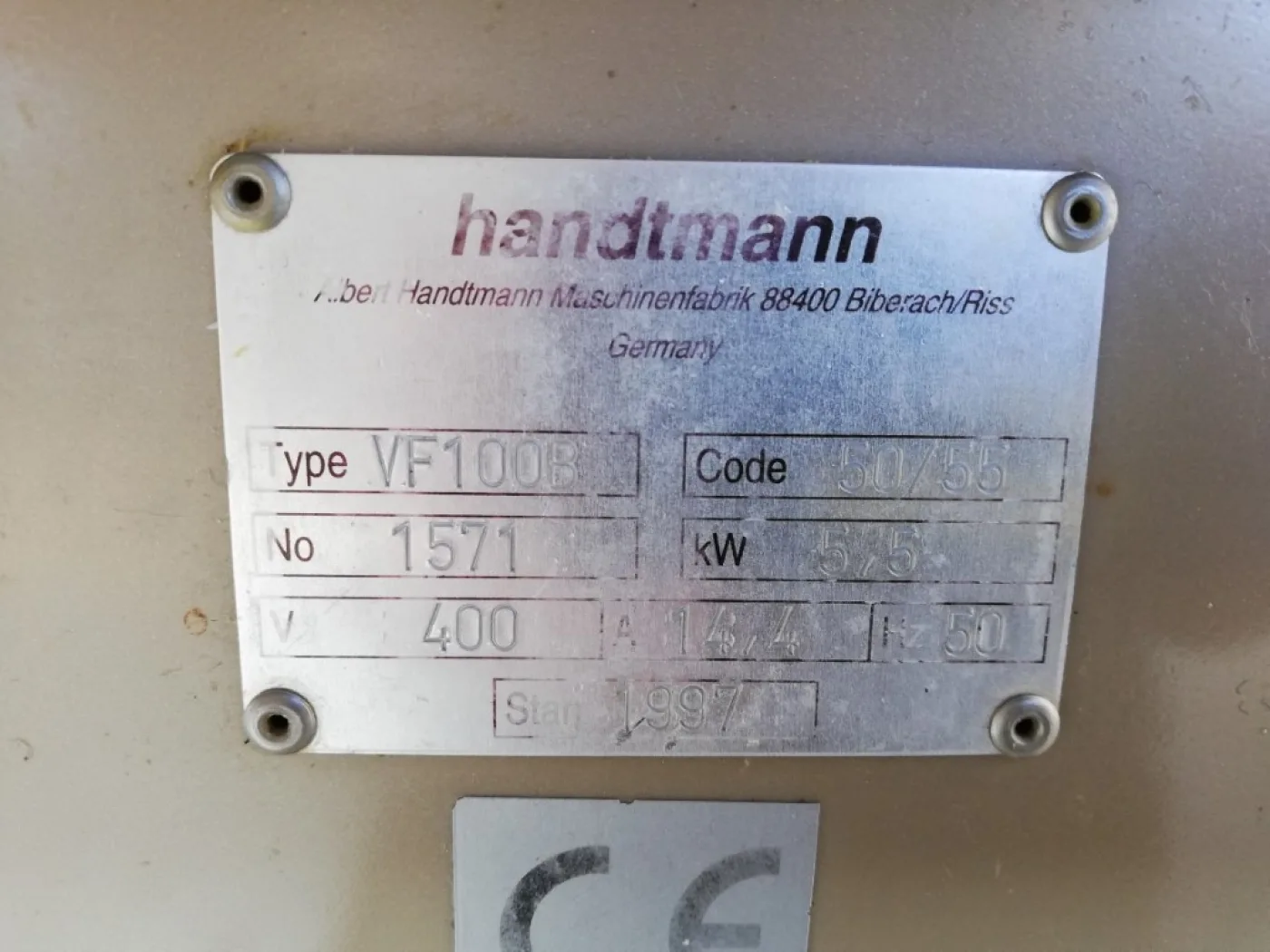Handtmann VF100 vacuum filler - Piston filler - 2