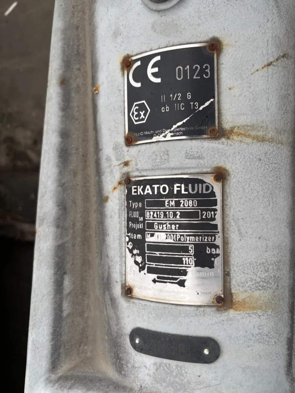 FIB 9500 l (2-stage stirrer) - Stainless Steel Reactor