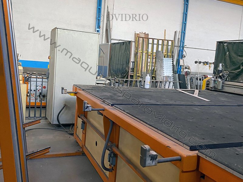MESA DE CORTE PARA VIDRIO MONOLÍTICO TUROMAS