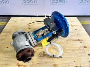 2019 ARCA Globe control valve with pneumatic diaphragm actuator