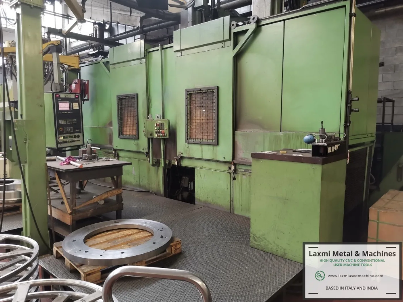 TWIN SPINDLE CNC VERTICAL LATHE, MORANDO COREMU - CKN 2-15 TP - Laxmi Metal & Machines, Rohtak - 7