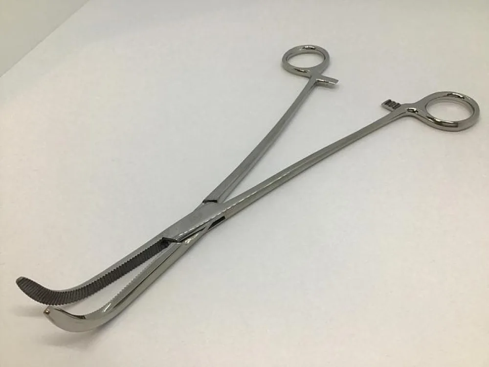O'Shaughnessy Forcep Curved 215mm