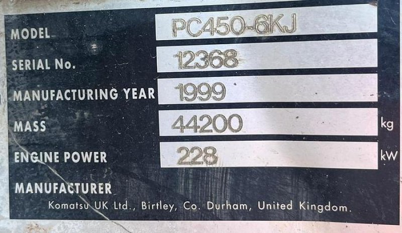 Komatsu PC 450