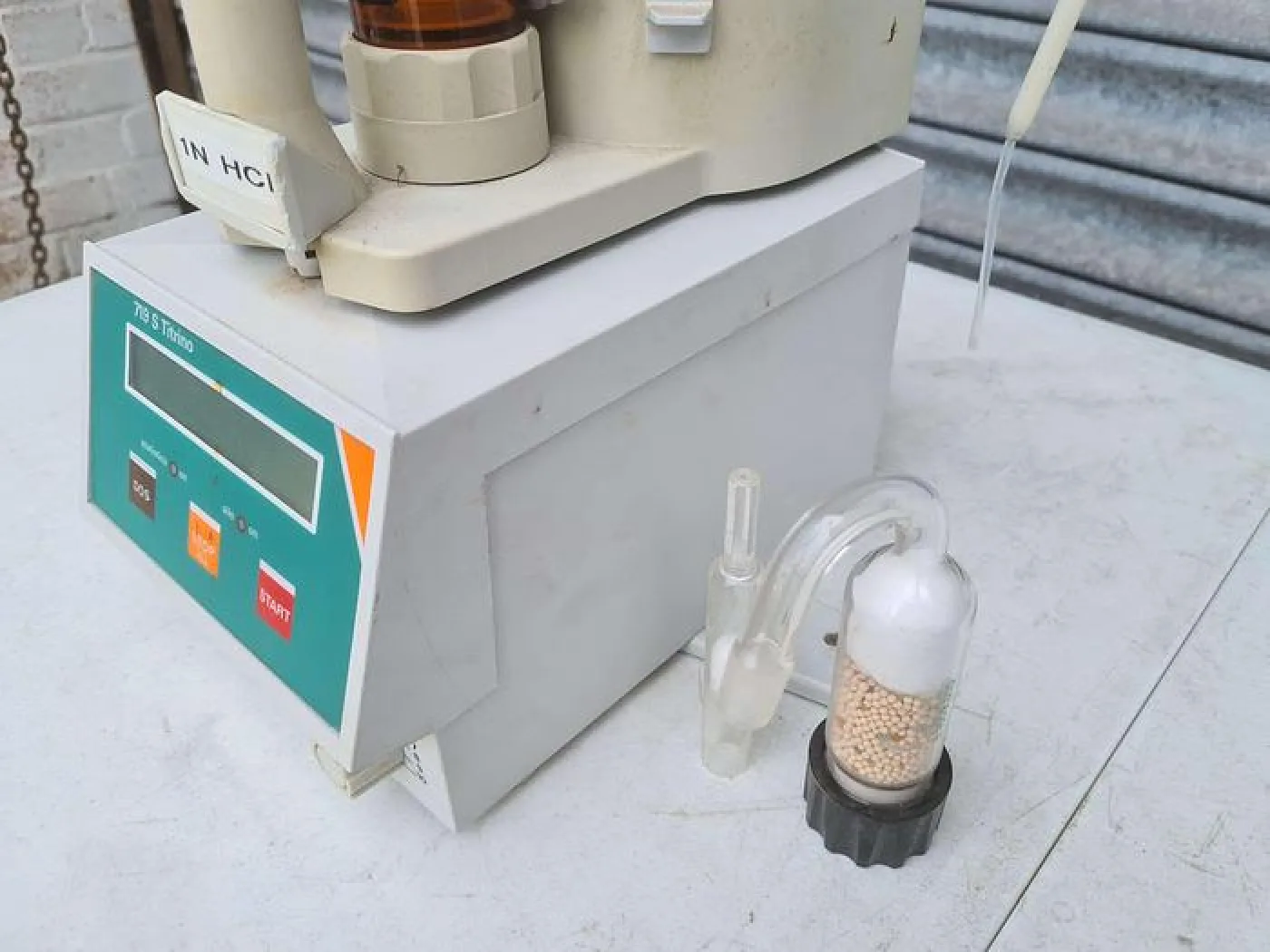 Metrohm 719S Titrino with 20ml burette and 728 Stirrer - 8