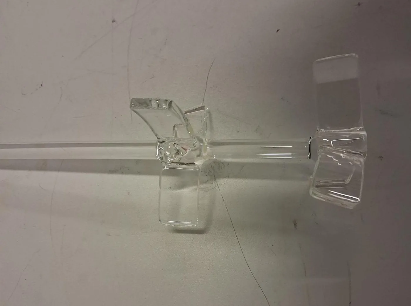 Normag Glasrührer mit 3-Flügel-Schaufel – Labor-Rührorgan aus Borosilikatglas - 3