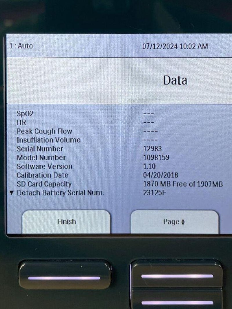 PHILIPS Ventilator Cough Assist E70