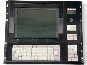 NUM CNC-Bedienfeld mit integriertem Display und Tastatur – Art.-Nr. 10 10 86 Ident-Nr. 0206204577A