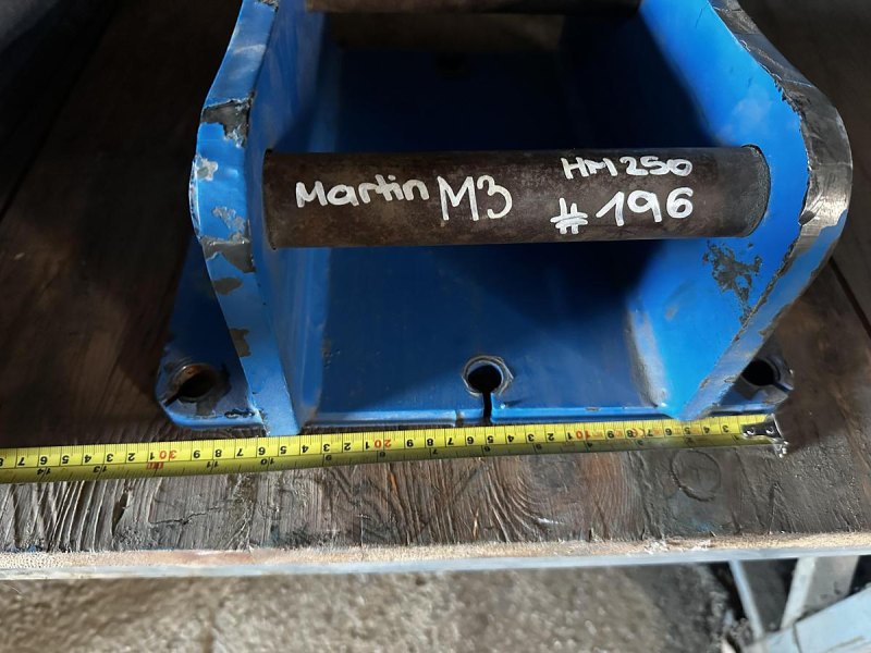 BIG Anschraubplatte mit Martin M3 Aufnahme