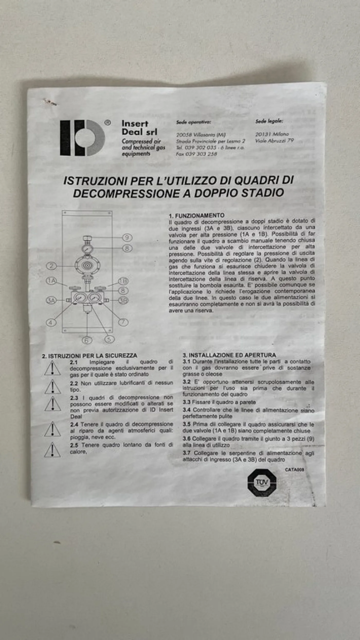 DOUBLE STAGE NITROGEN DISTRIBUTION AND DECOMPRESSION UNIT, SECOND-HAND EQUIPMENT - 4