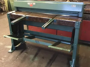 EDWARDS Treadle Guillotine 1270mm - WNS - W. Neal Services Ltd