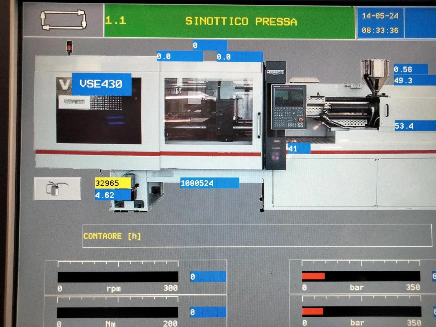 2012 NEGRI BOSSI VSE 430 (4300h-3200) IN0476 - 3
