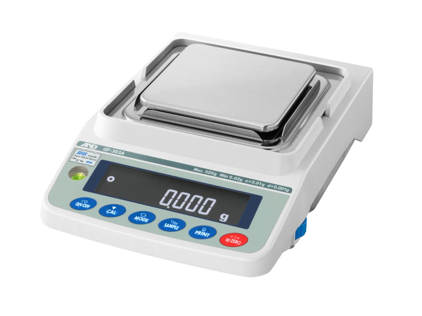 A&D GX&GF-303A Precision 3-Place Balance - 1