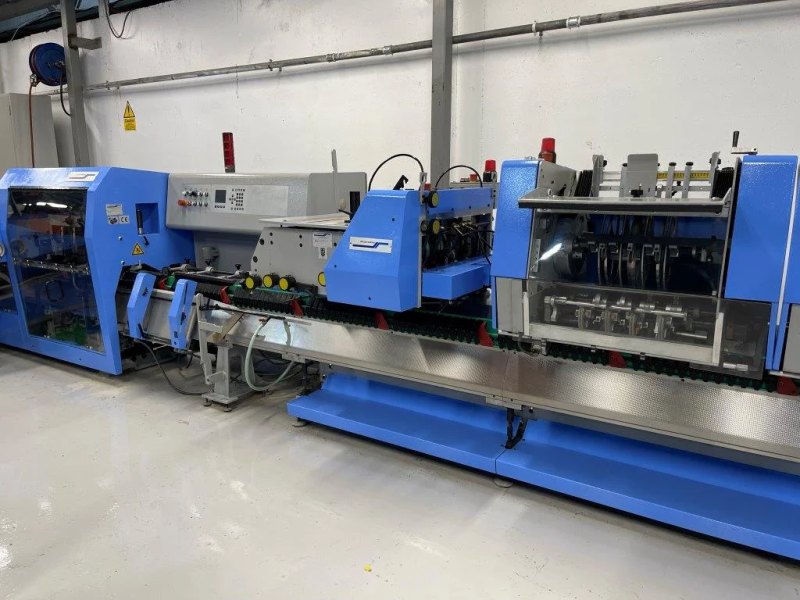 Muller Martini Bravo saddle stitcher