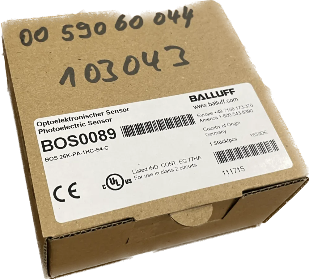 BALLUFF Lichttaster mit Hintergrundausblendung BOS 26K-PA-1HC-S4-C