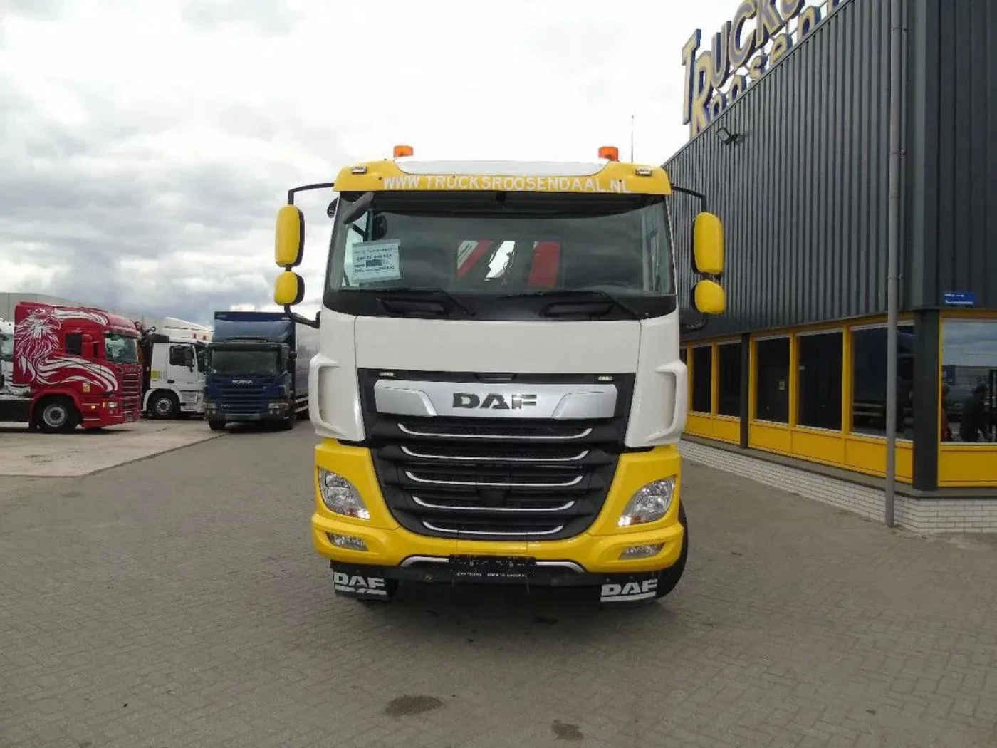 DAF Cf 480 + Fassi 16T/M + 20T Hook + 8X4 + Remote - 8