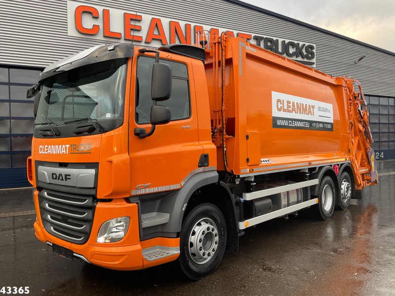 DAF FAN CF 340 VDK 22m³ AE Weighing system