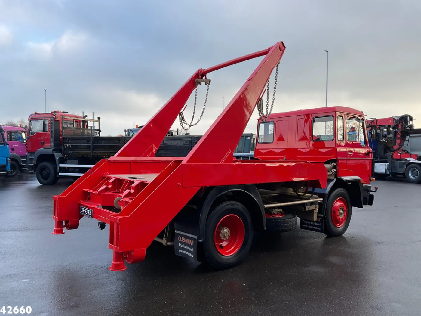 DAF FA 1600 DF 485 14 Ton portaalarmsysteem Oldtimer - 4