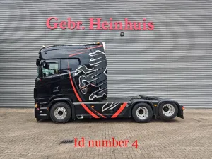 Scania S580 V8 6x2 Longline Showtruck!