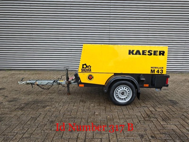 Kaeser M43 7 Bar 2 pieces German registration papers!
