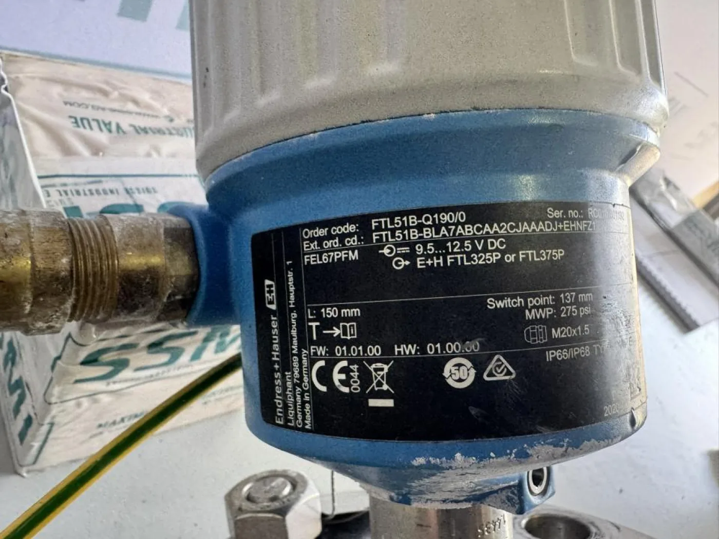 2020 Endress+Hauser Vibronic Level Switch - 6