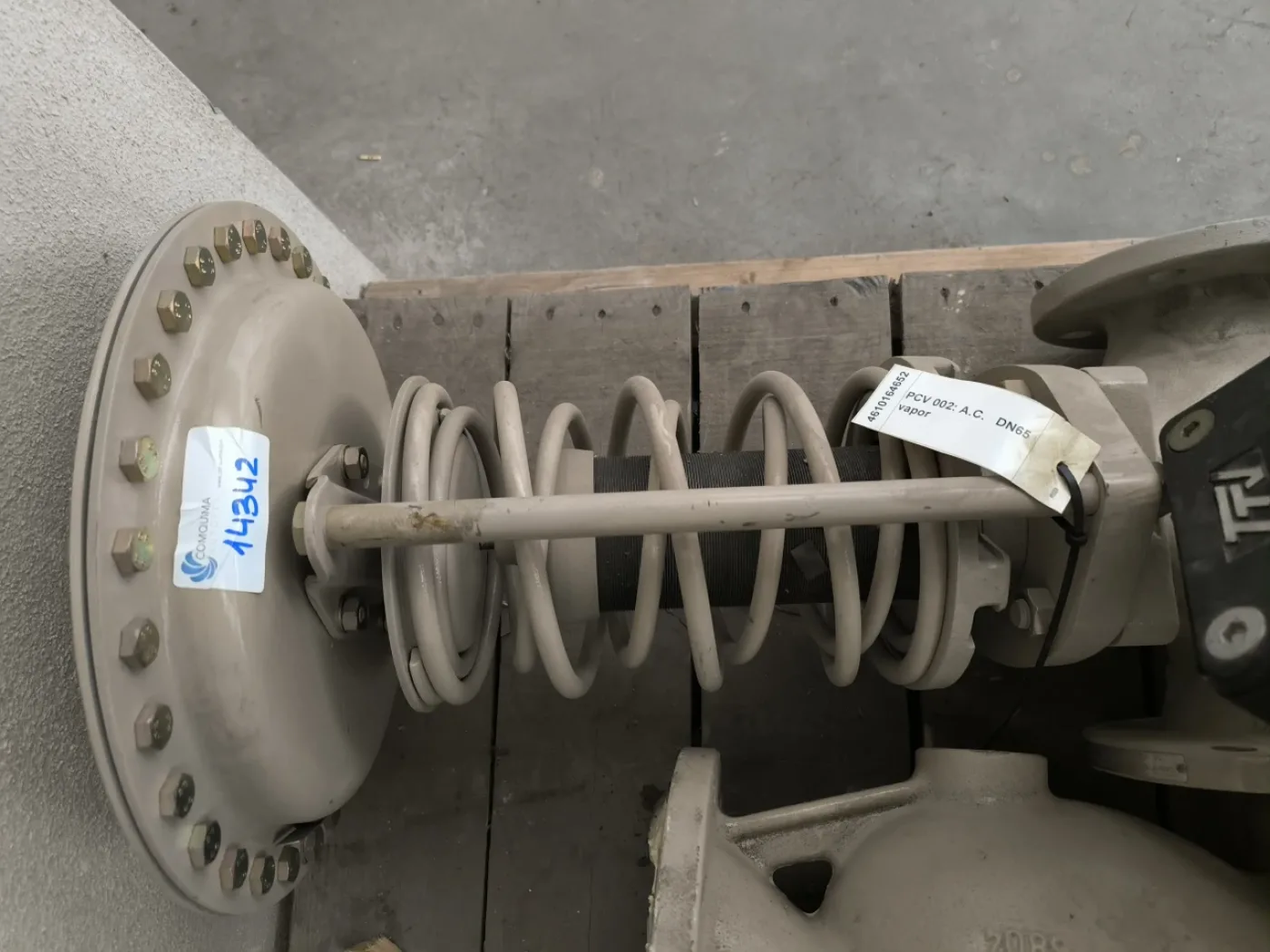 PRESSURE REDUCING CONTROL VALVE SAMSON DN65 PN16 - 3