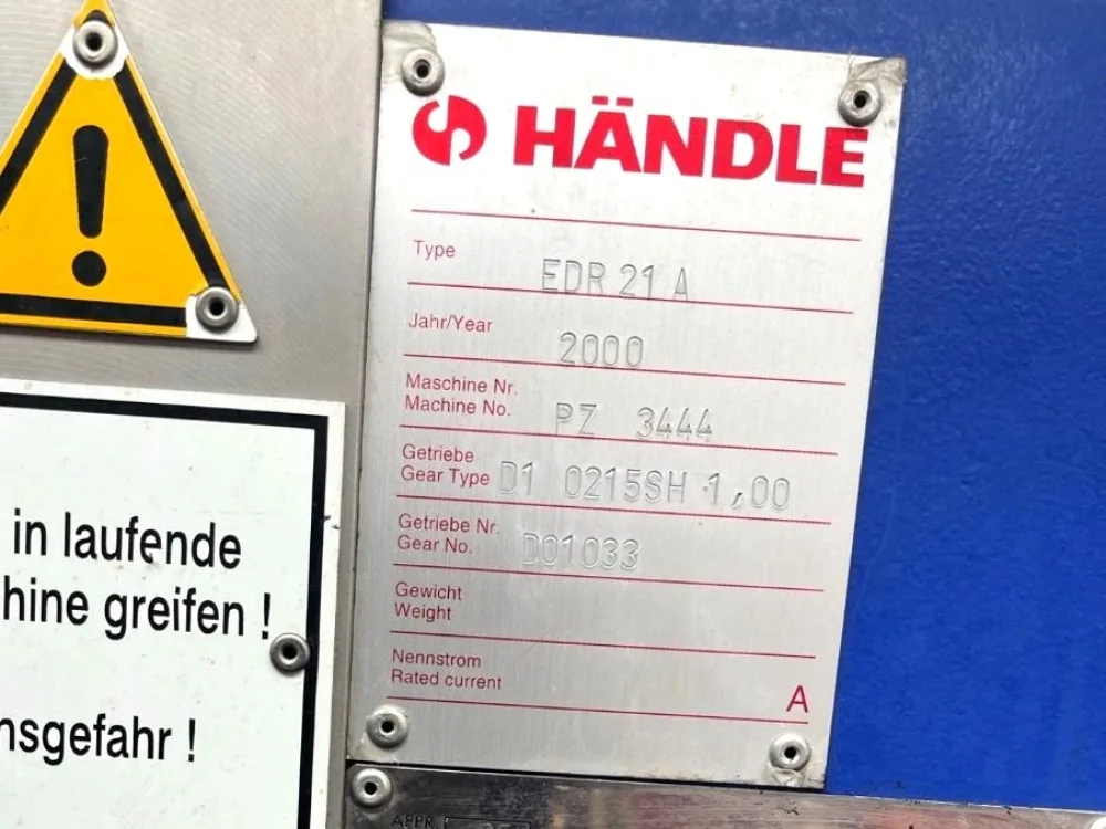 Haendle EDR 21-A - Double screw extruder